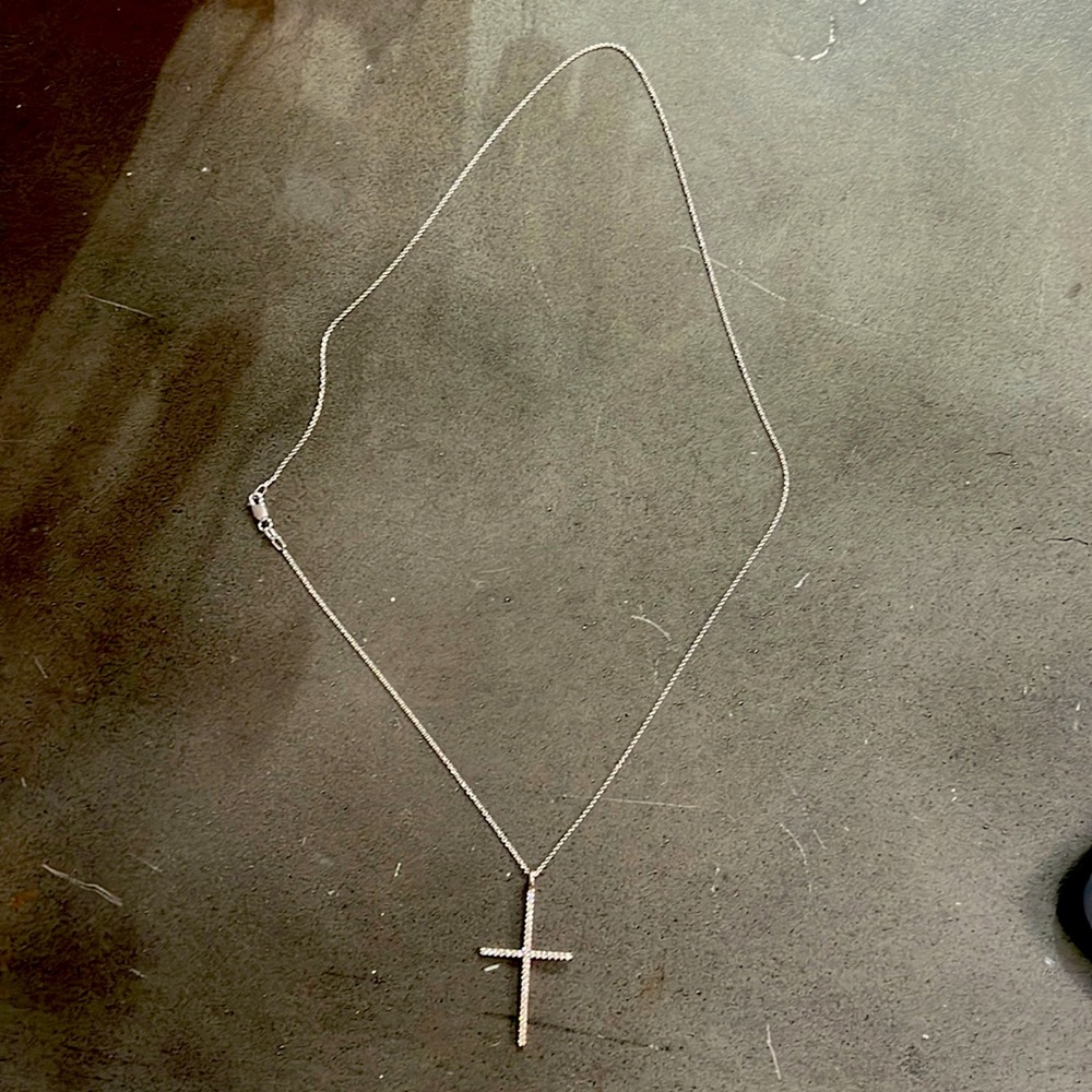 Ileana Makri cross with diamonds